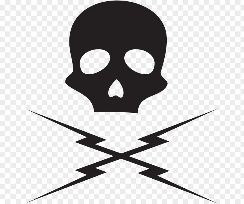 Tete De Mort Death Wall Decal Human Skull Symbolism Logo PNG