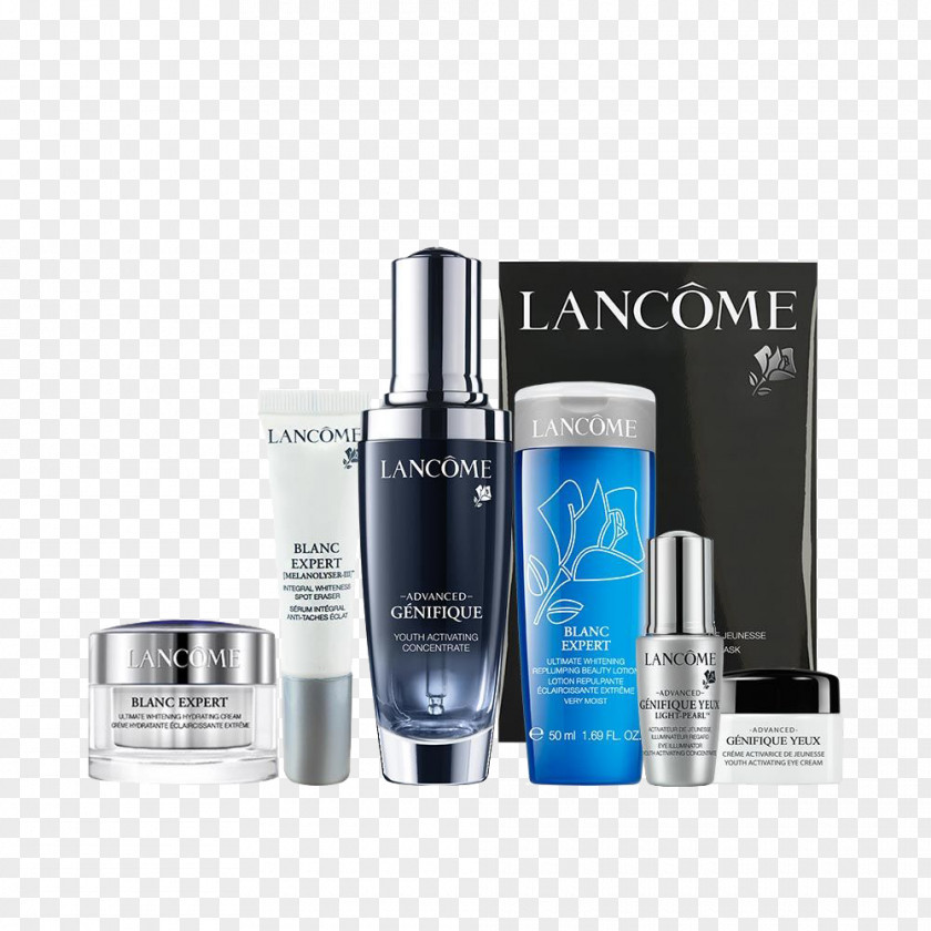 Black Pegasus White Energizing Bottle Suit Lancxf4me Cosmetics Skin Care PNG