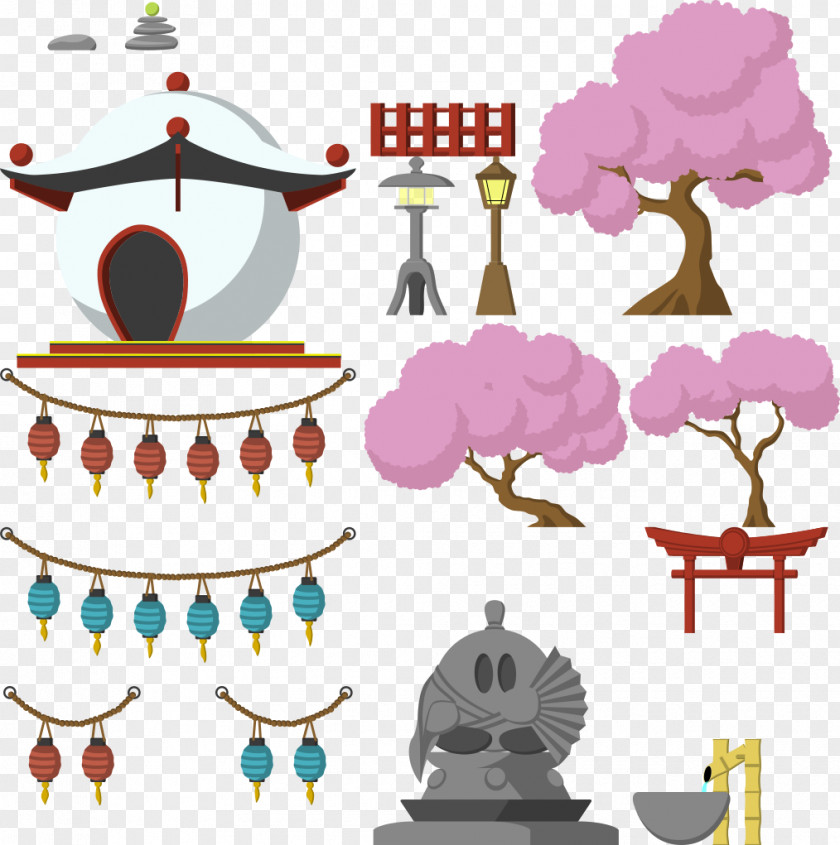Japan Temple Teeworlds Art Clip PNG