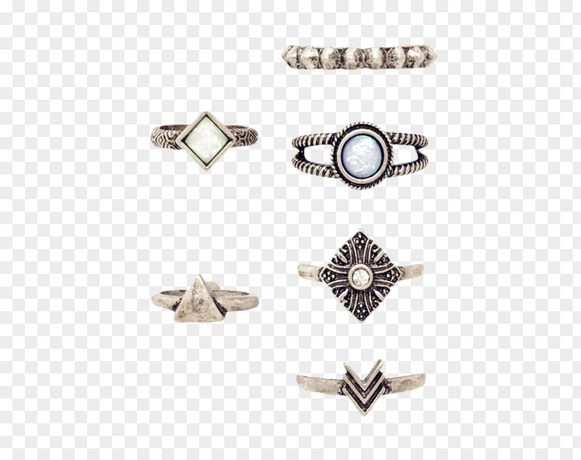 Ring Earring Gemstone Retro Style Vintage Clothing PNG