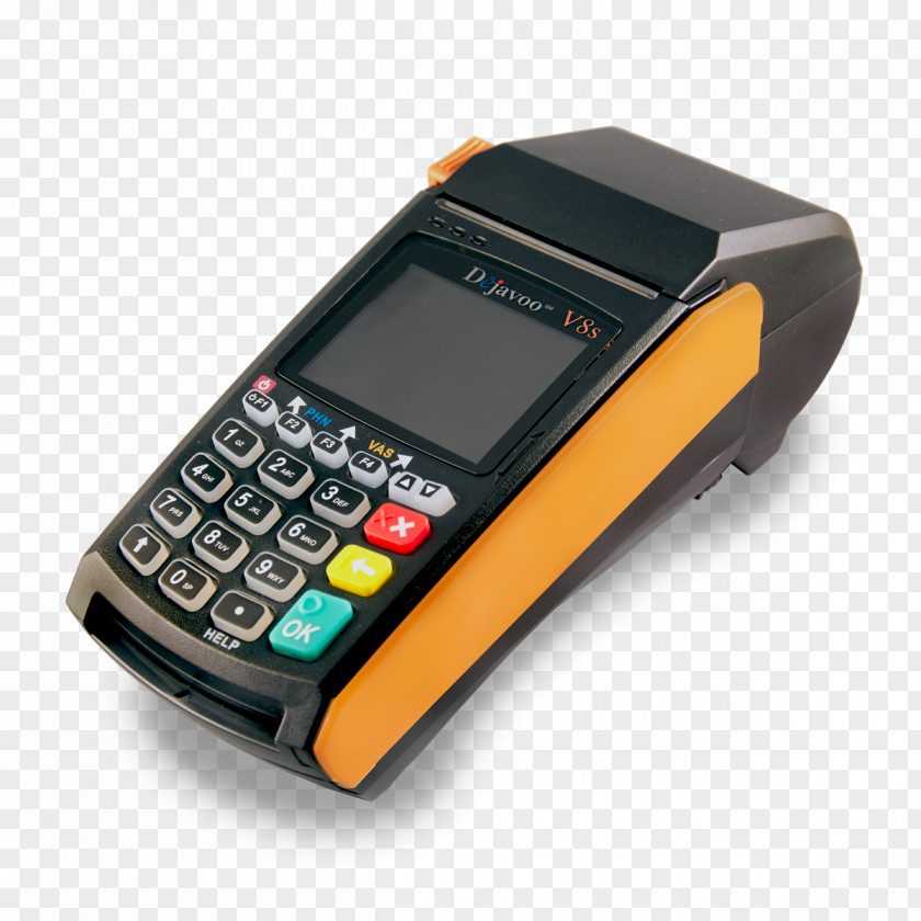 Credit Card EMV Payment Terminal Dejavoo Systems Point Of Sale PIN Pad PNG