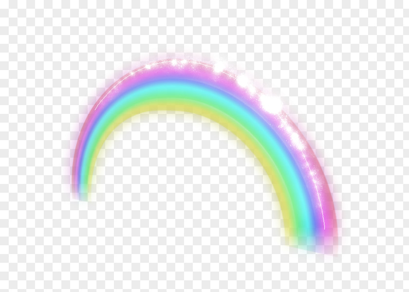 Rainbow Sky Light Arc Clip Art PNG