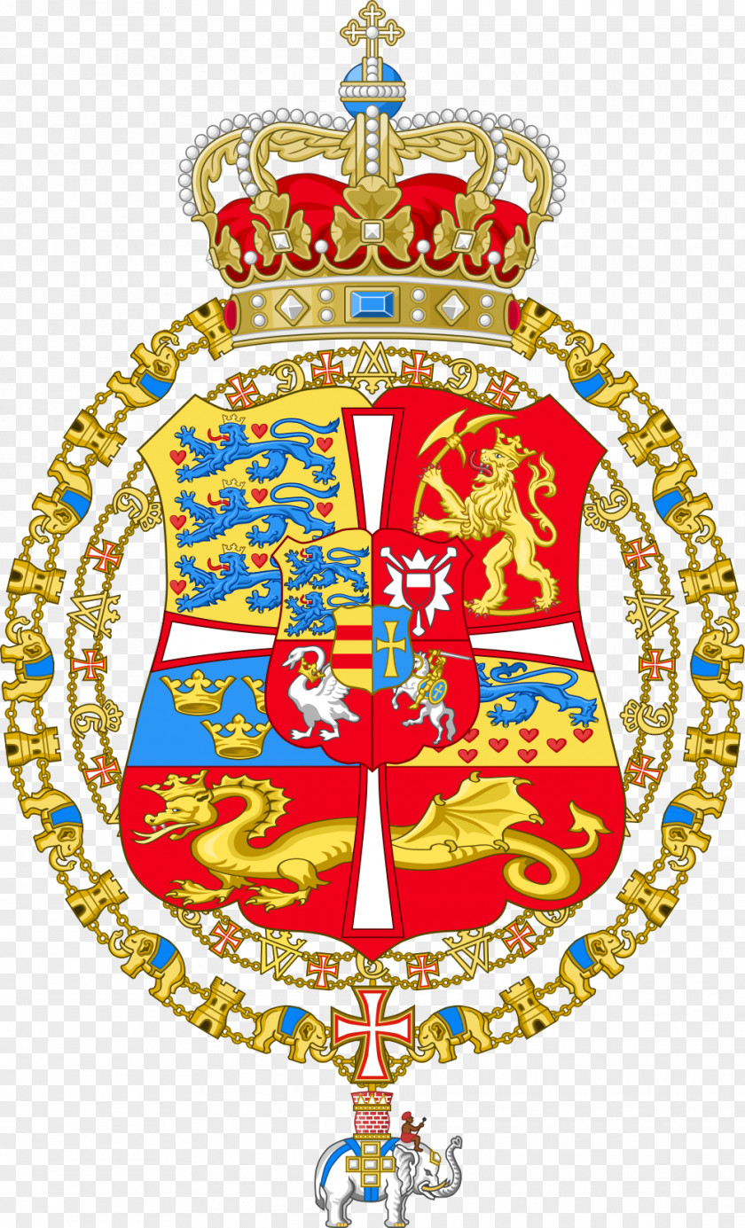 Coat Of Arms Norway Denmark Order The Elephant PNG