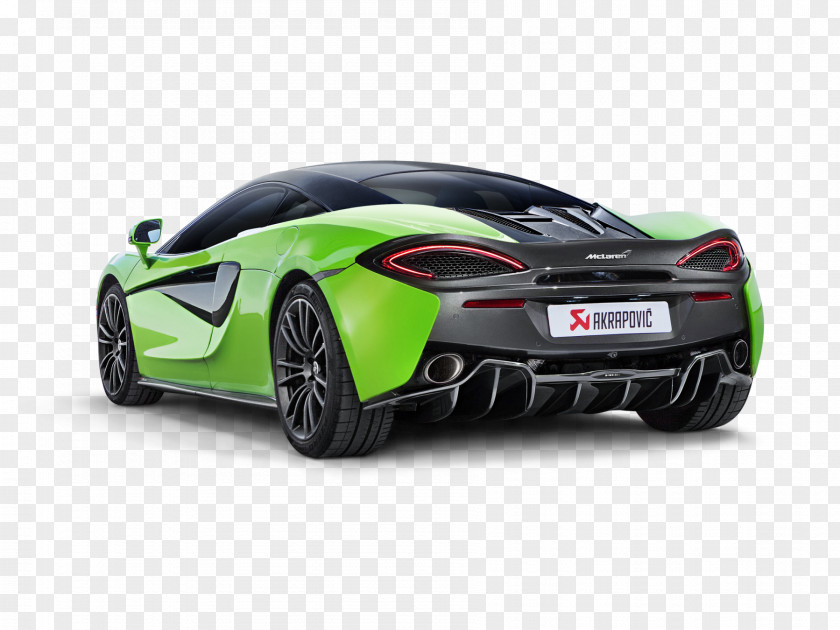 Mclaren McLaren 570S Exhaust System Car 540C PNG