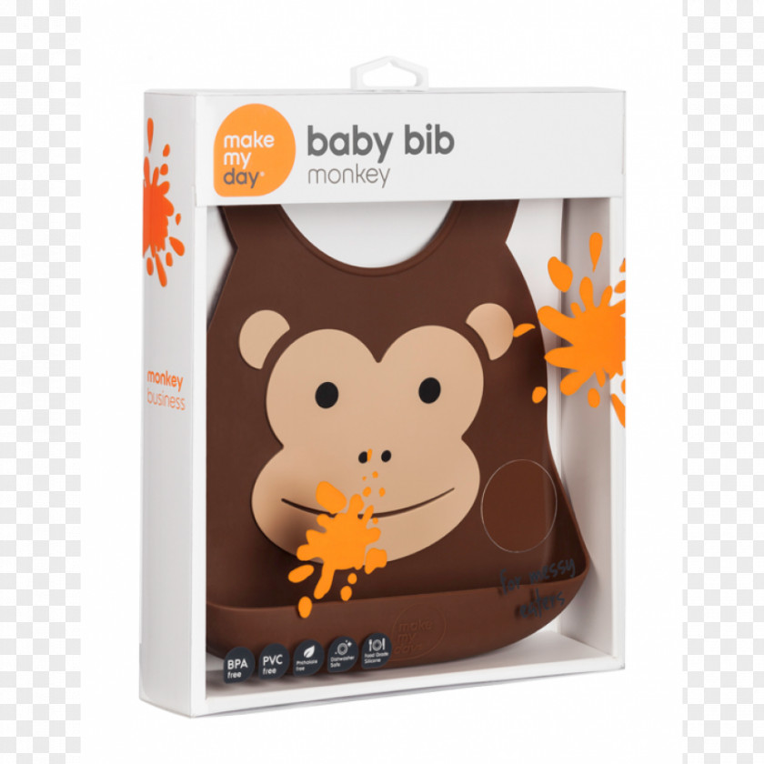 Monkey Day Bib Infant Clothing Tuxedo Amazon.com PNG