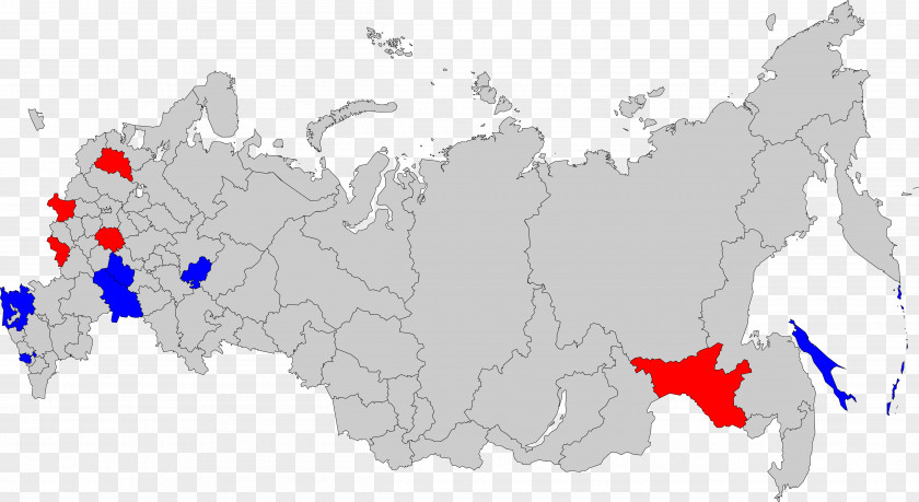 Russia Russian Legislative Election, 2016 Regional Elections, 2012 Map PNG