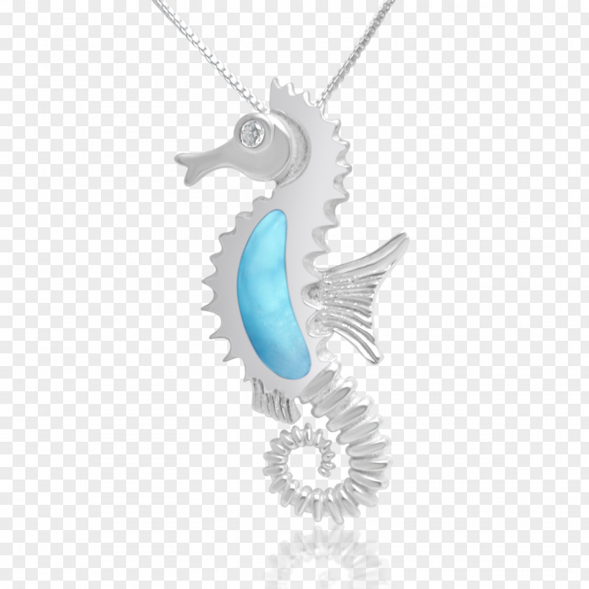 Seahorse Charms & Pendants Necklace Turquoise Body Jewellery PNG