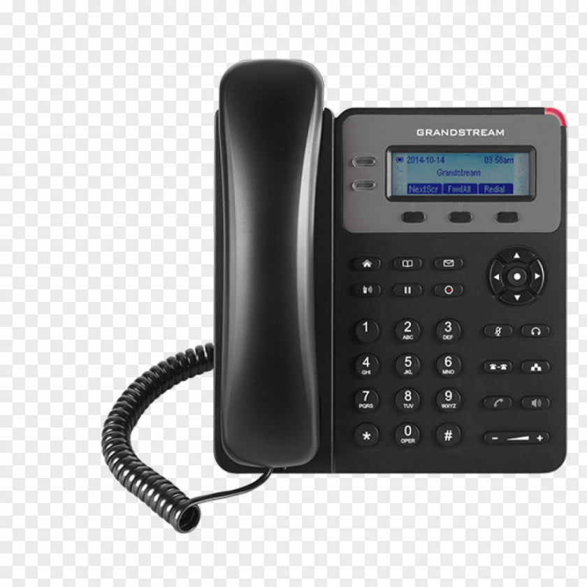 Telephone Handset Grandstream Networks VoIP Phone Session Initiation Protocol Voice Over IP PNG
