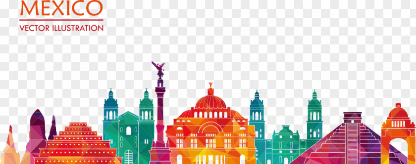 Vector Illustration Mexico City Royalty-free Drawing PNG