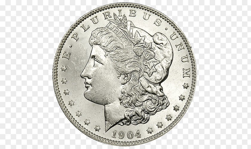 Coin Morgan Dollar United States Mint PNG