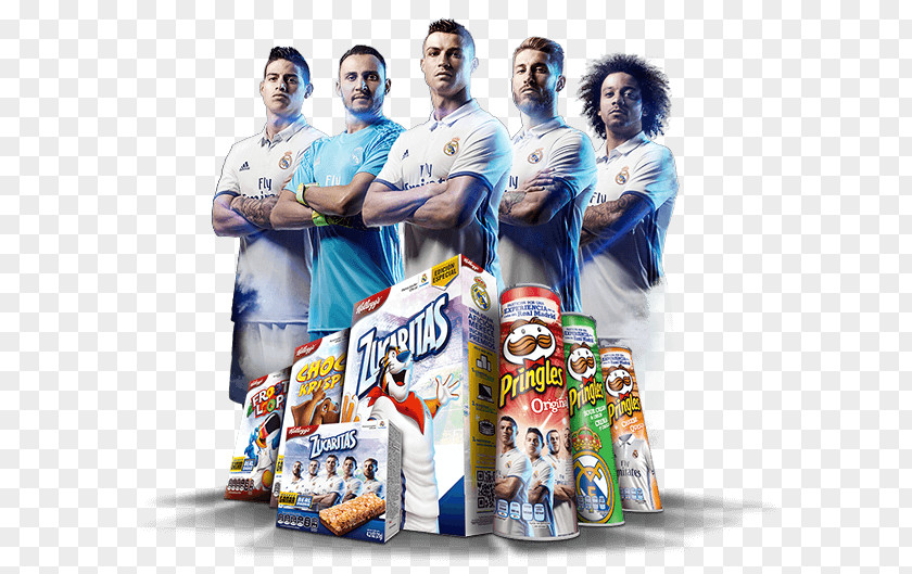 Football Real Madrid C.F. Corn Flakes Cocoa Krispies Kellogg's Pringles PNG