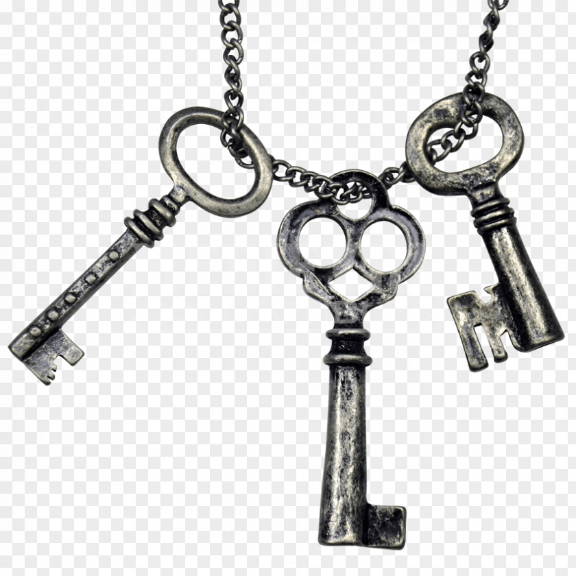 Keys Necklace Skeleton Key Jewellery Clip Art PNG