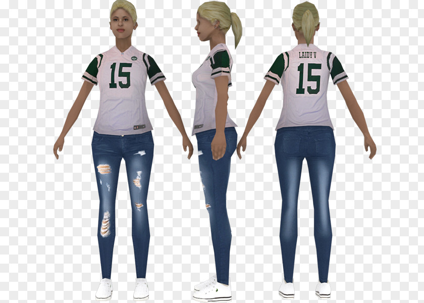 T-shirt Grand Theft Auto: San Andreas Multiplayer Mod Woman PNG