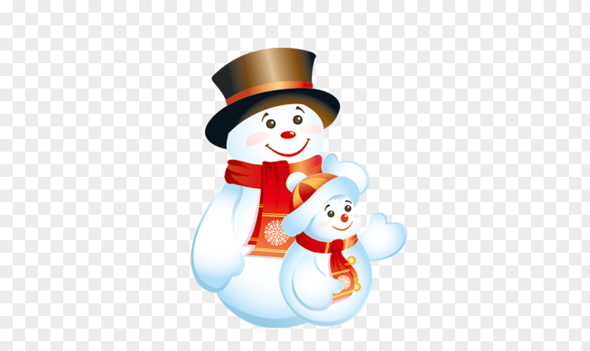 Christmas Snowman PNG