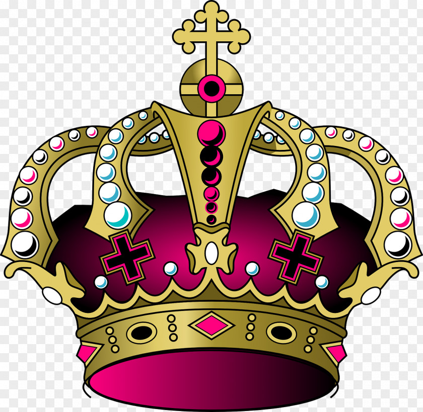 Crown Blue Clip Art PNG