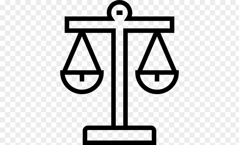 Justice Vector Measuring Scales PNG
