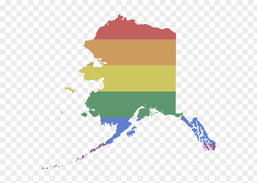 Map Alaska Vector PNG
