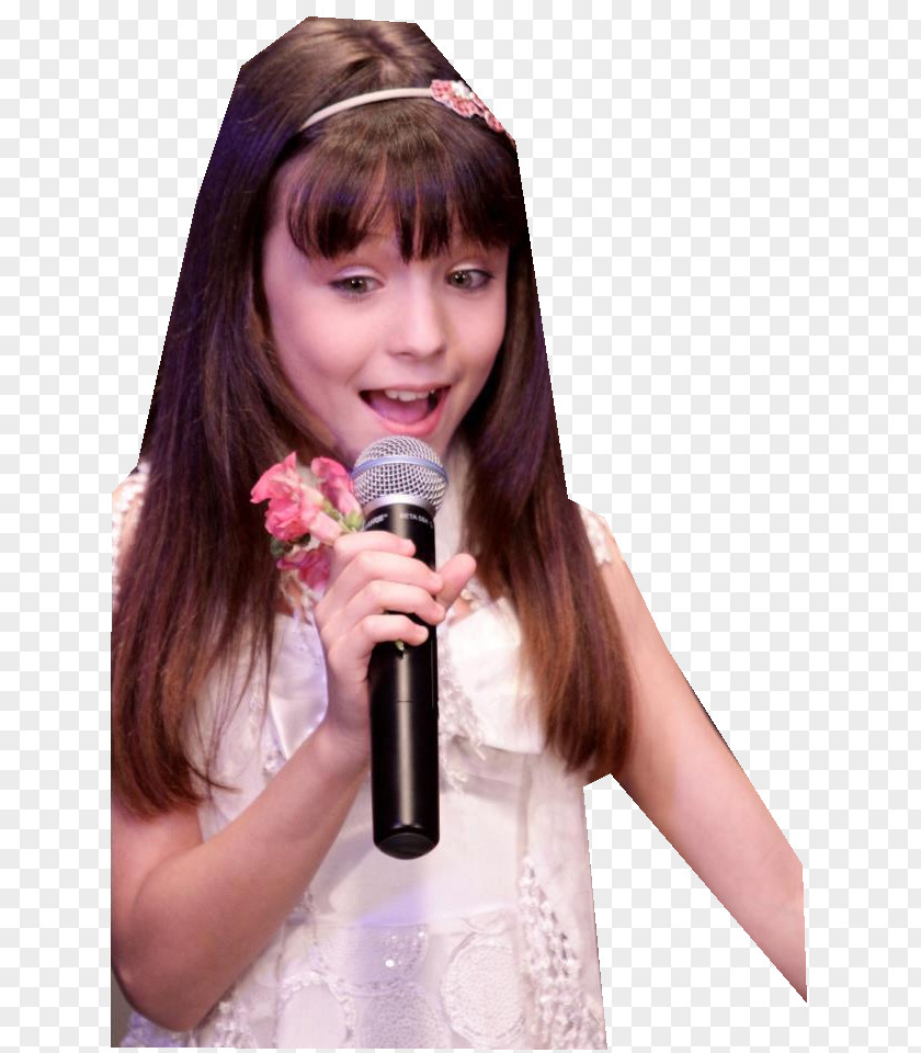 Microphone Larissa Manoela Carrossel Black Hair Coloring PNG