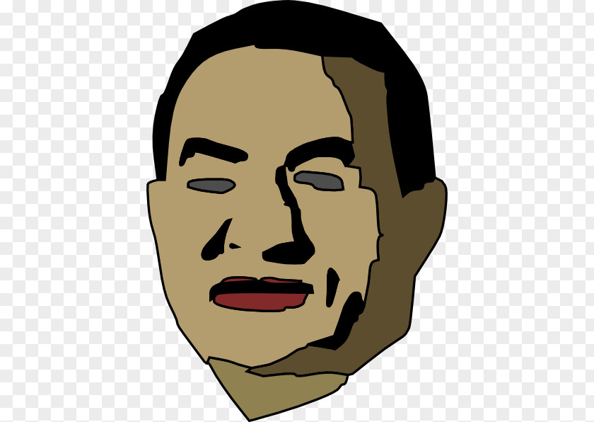 Mubarak Vector Hosni Clip Art Egypt Dictator Libya PNG