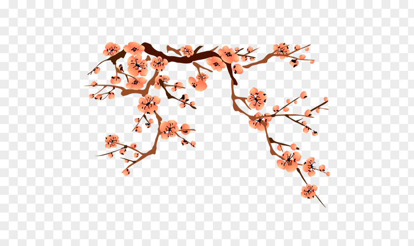 Peach Blossom Plum Clip Art PNG