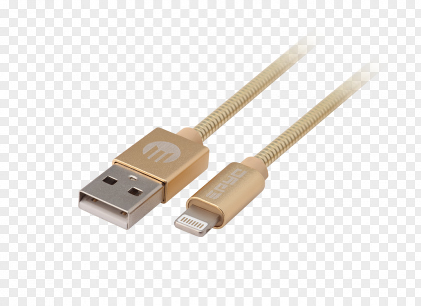 USB USB-C Battery Charger Gold Electrical Cable PNG
