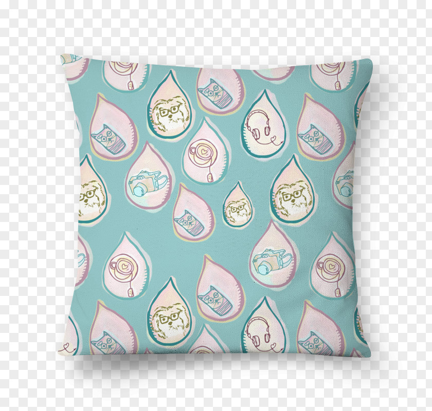Cover Material Cushion Throw Pillows Turquoise PNG