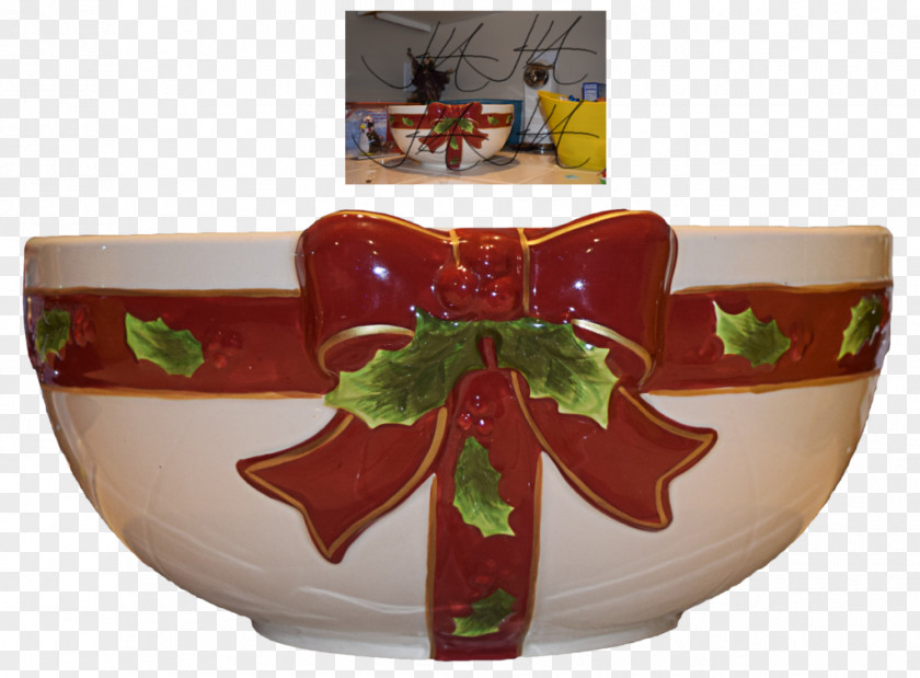 Holiday Ceramic Flowerpot PNG