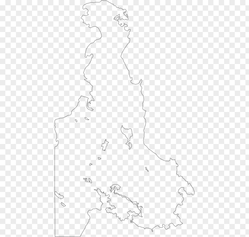 Map Saanich Peninsula Greater Victoria Clip Art PNG