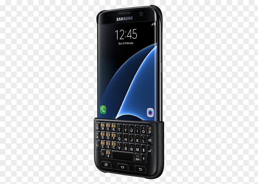 Samsung Official Galaxy S7 Edge Keyboard Cover Computer QWERTY PNG