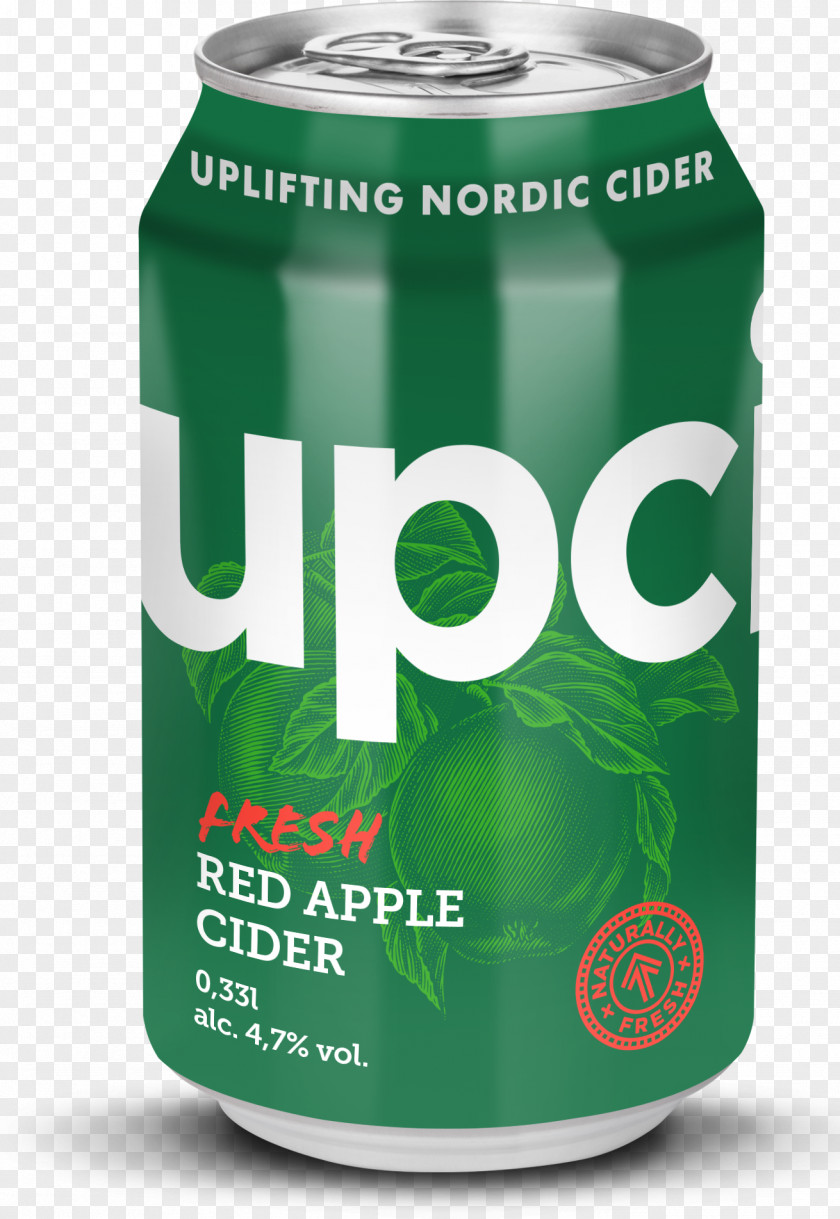 Sugar Apple Upcider Fizzy Drinks Aluminum Can Tin PNG