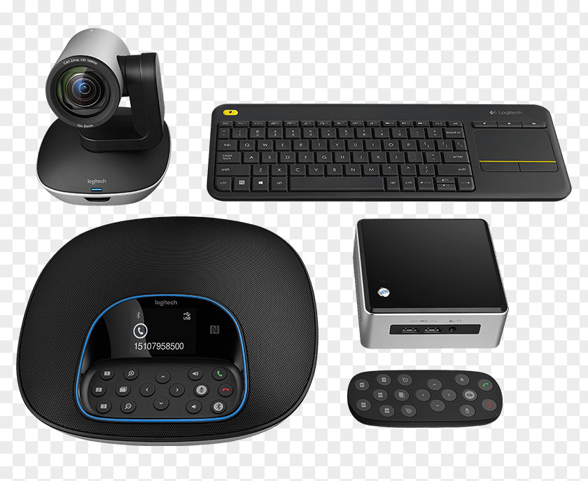 Intel Microphone Laptop Logitech Webcam Conferenccam GROUP PNG