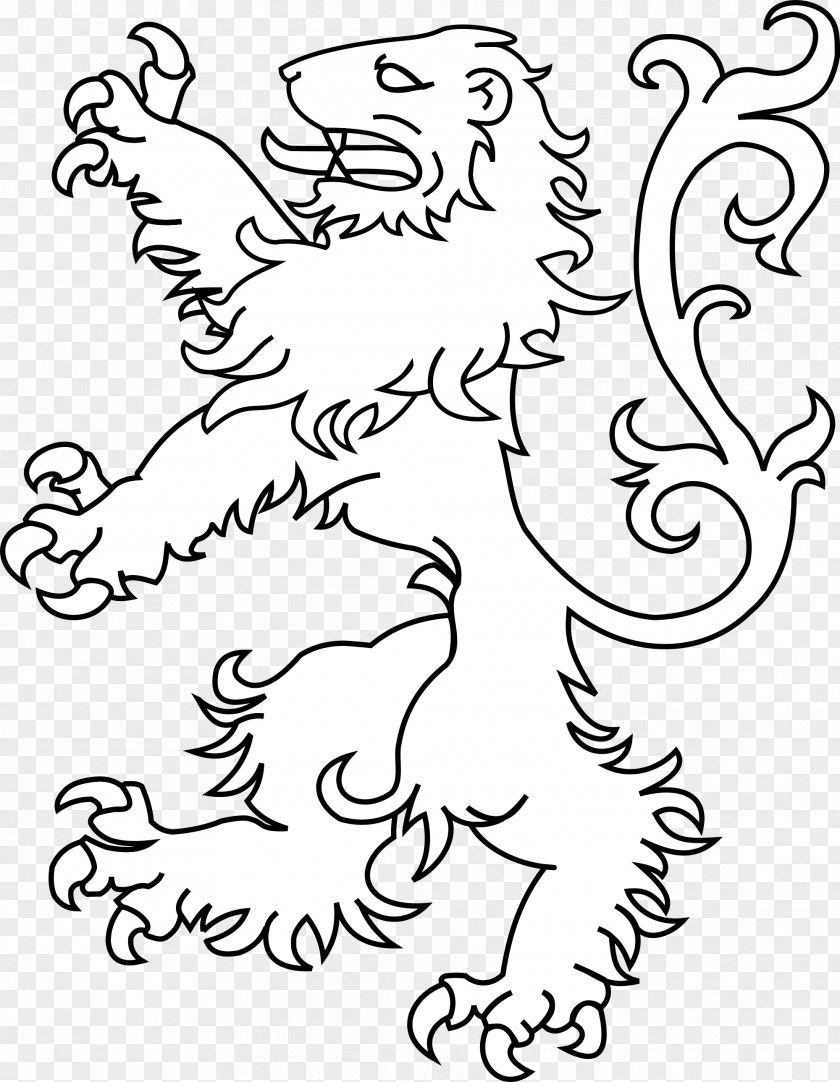 Lion Clip Art Image Drawing Coat Of Arms PNG