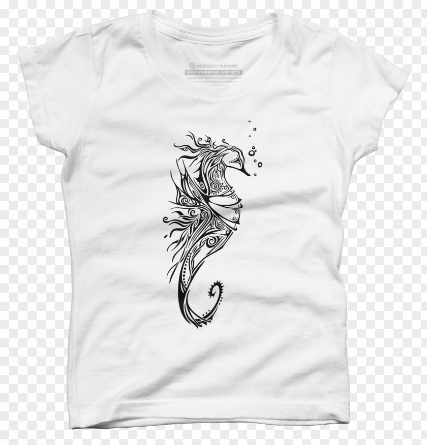 Seahorse T-shirt Sleeve Clothing Top PNG