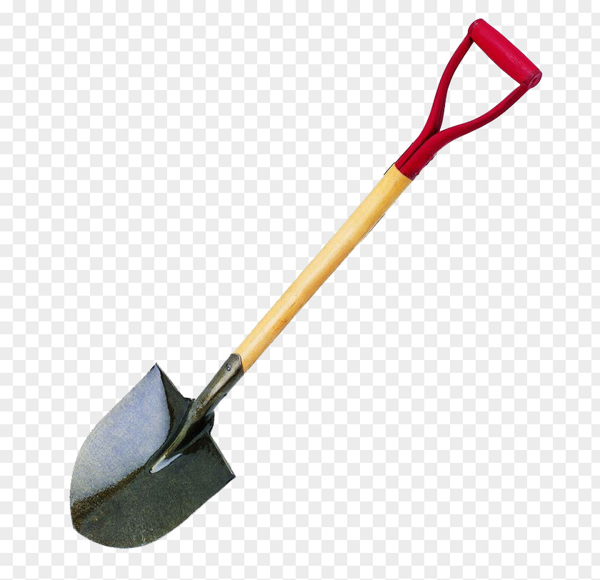 Vector Red Handle On The Back Of Shovel Dustpan Tool Architectural Engineering PNG