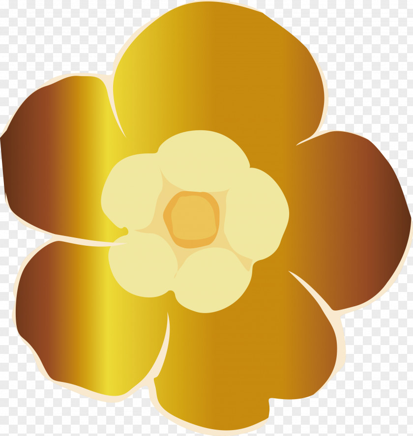 Yellow Petal Flower Material Property Plant PNG
