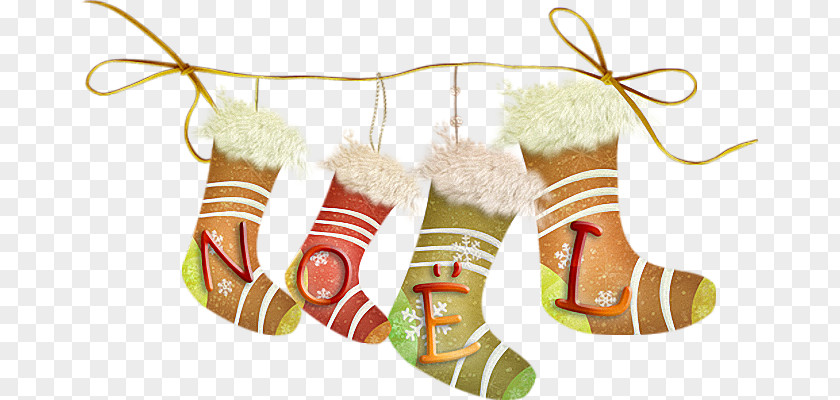 Christmas Stockings Père Noël Sock PNG
