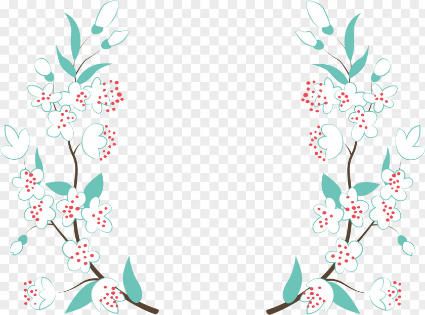 Flower Frame Floral PNG