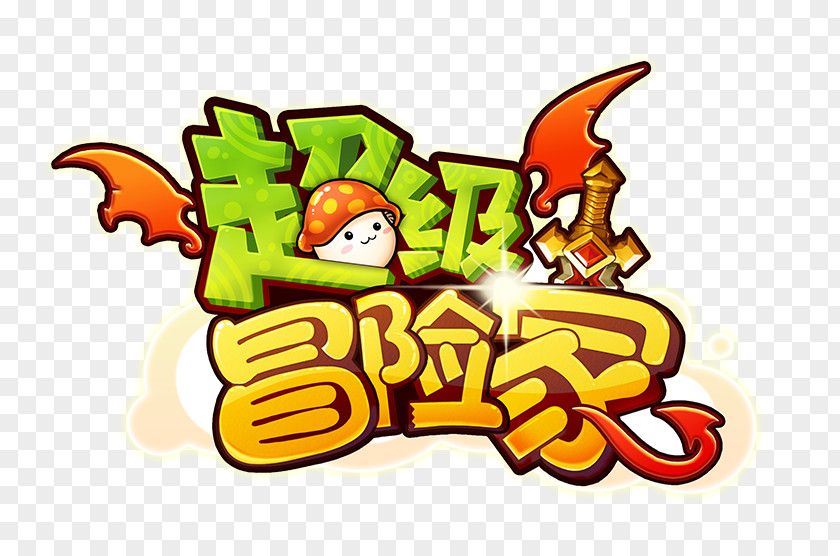 Game Super Adventurer Logo PNG