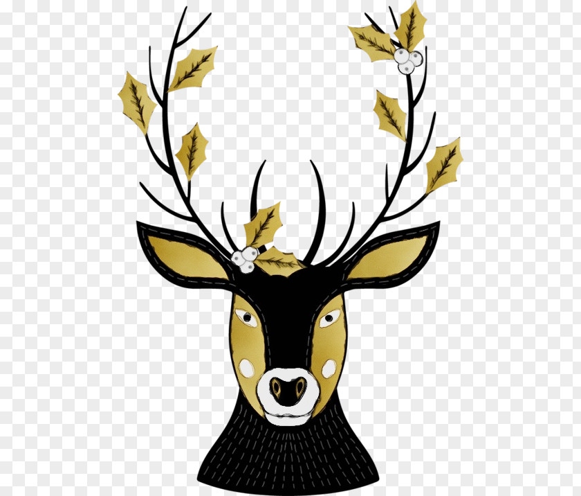 Horn Reindeer PNG