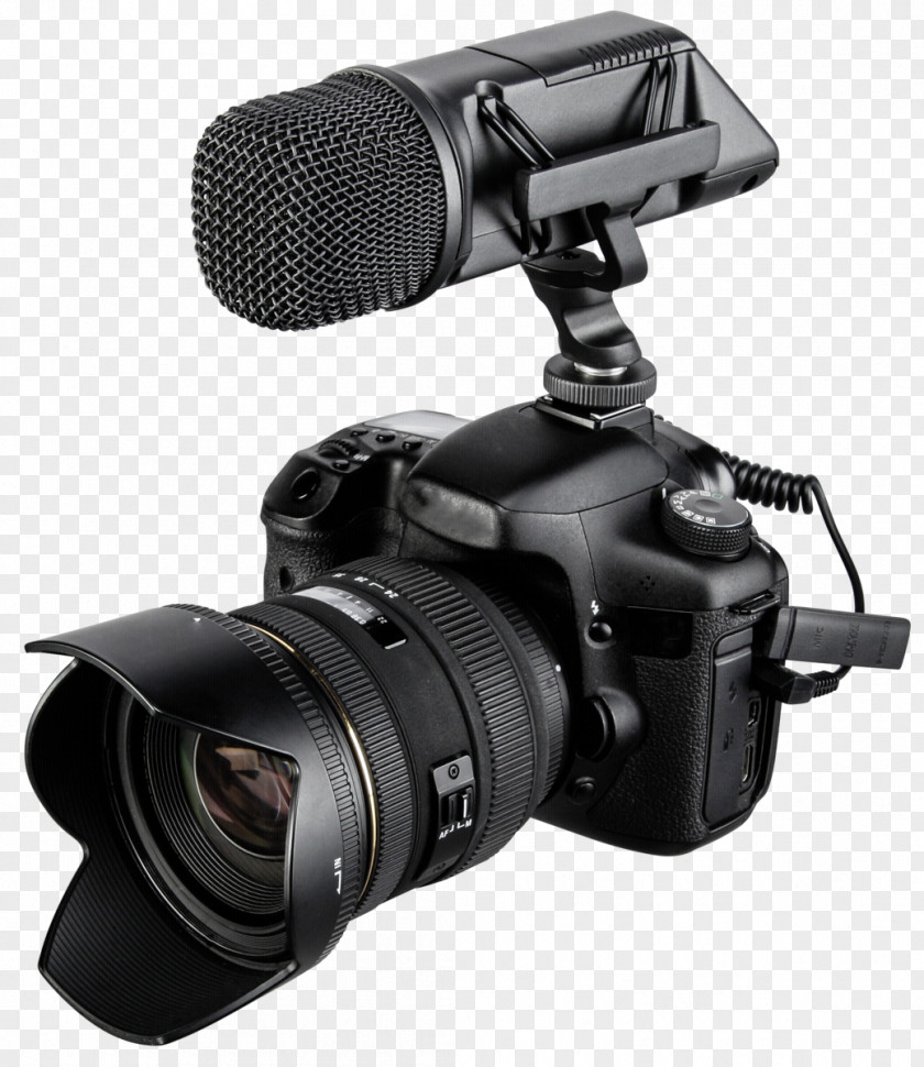 Microphone Digital Cameras Camera Lens Video PNG