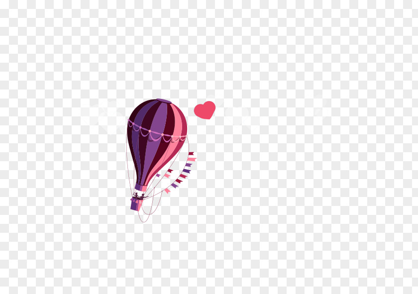 Romantic Balloons Fly Hot Air Balloon Clip Art PNG