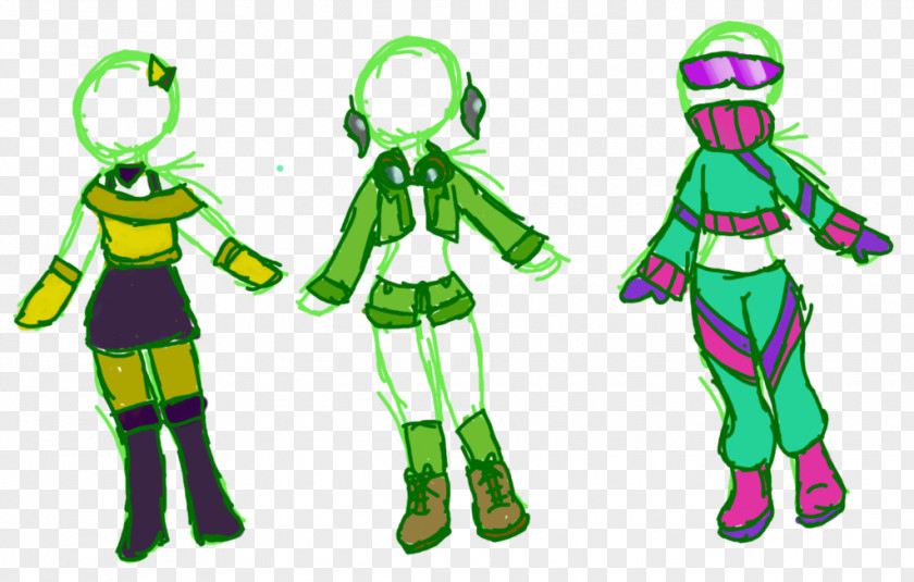 Line Vertebrate Green Character Clip Art PNG