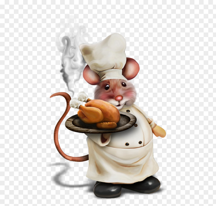 Little Mouse Chef Computer Muis PNG