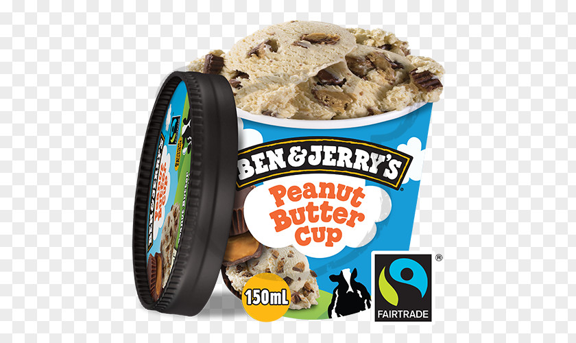 Peanut Chunk Chocolate Brownie Ice Cream Gelato Ben & Jerry's Blondie PNG