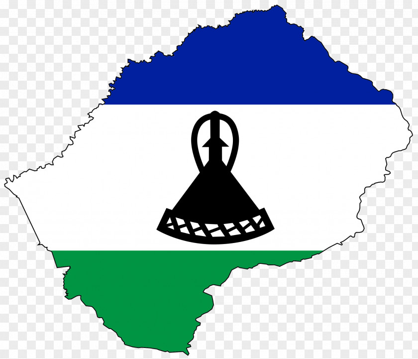 Satellite Map Flag Of Lesotho Fatse La Bontata Rona PNG