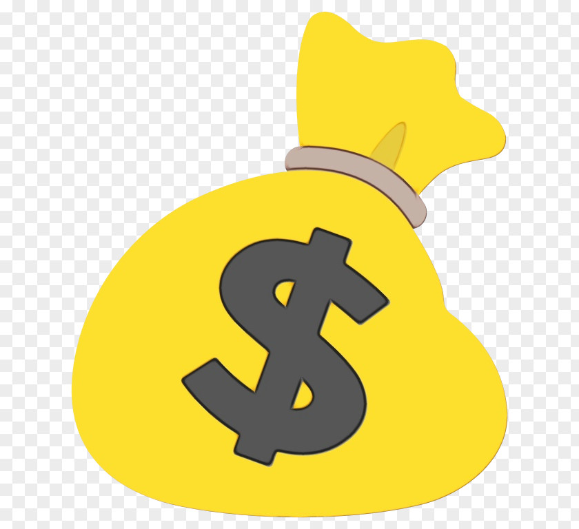 Dollar Currency Money Bag Emoji PNG