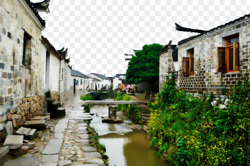 Ink Town FIG. Beijing Shanghai Wuzhen Xitang Heshun PNG