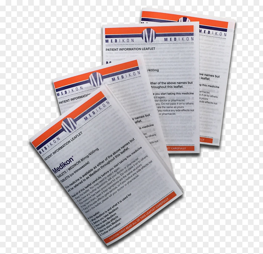 Leaflets Backgorund Pharmaceutical Industry MBO America Drug Medication Package Insert Label PNG
