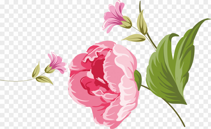 Pink Beautiful National Day Flower PNG