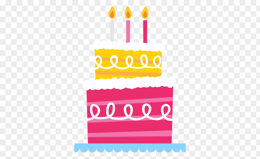 PINK CAKE Birthday Cake Clip Art PNG